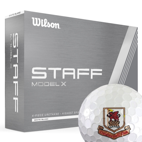 Wilson Staff X Model custom printed with your logo